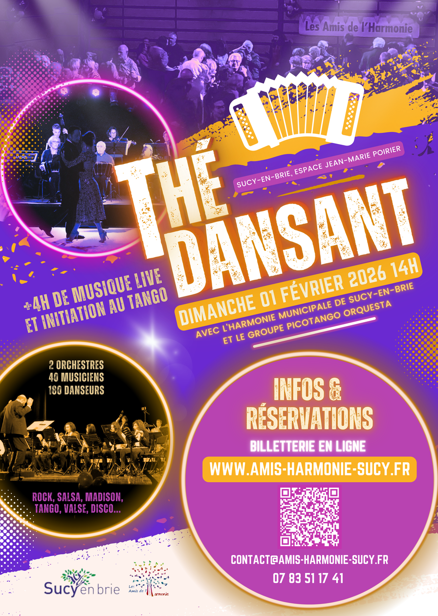 Flyer Thé Dansant 2026 - Part 1